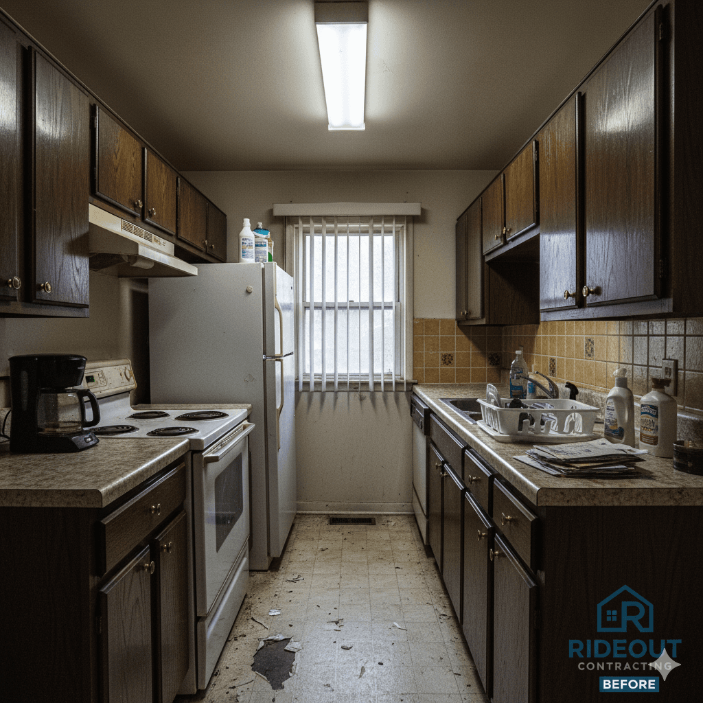 Kitchen Design Update - Before renovation