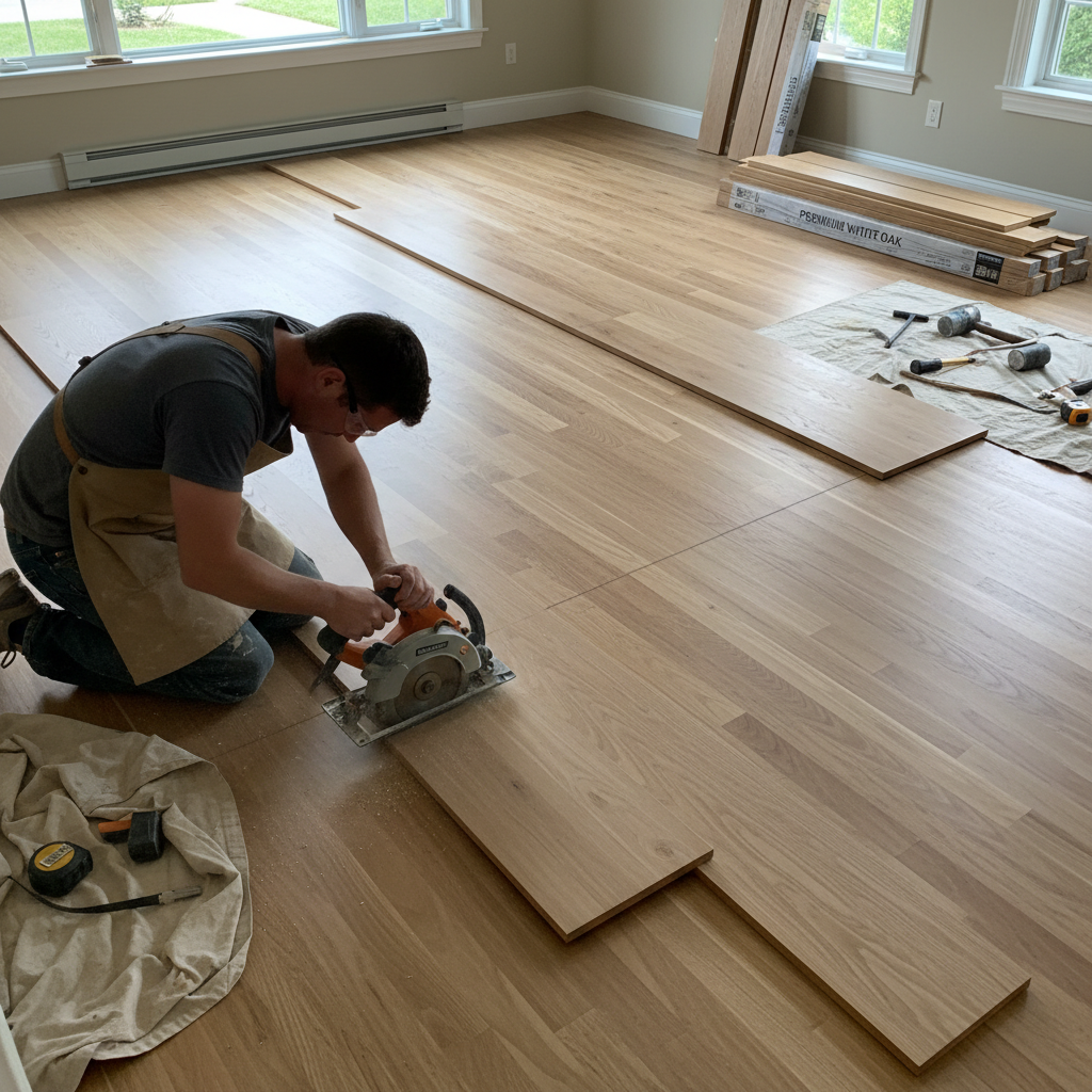 Luxury Flooring Installation