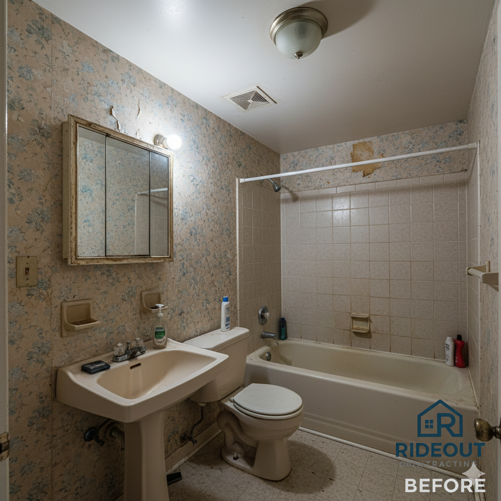 Contemporary Kitchen Makeover - Before renovation