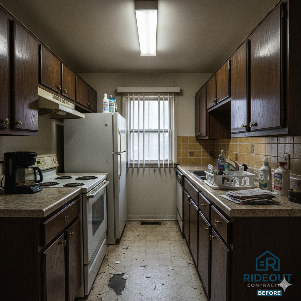 Kitchen Design Update - Before renovation