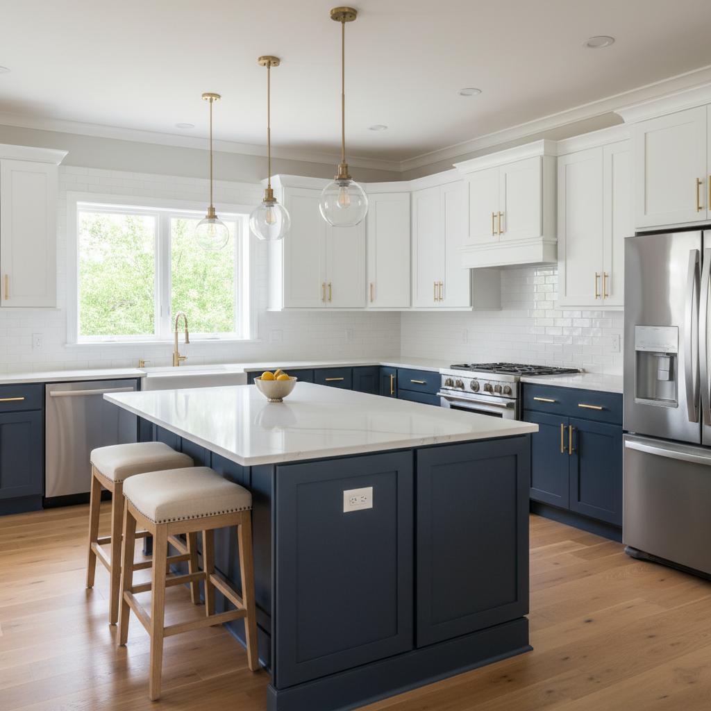 Modern Kitchen Transformation - After renovation by Rideout Contracting