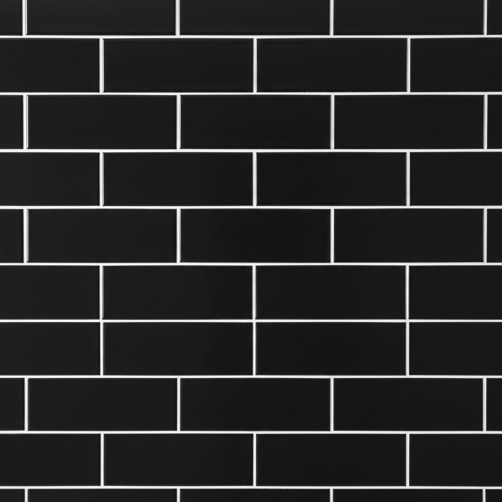 Black Subway Tile