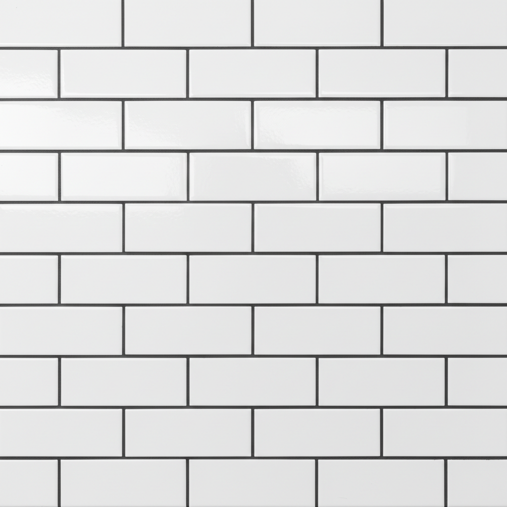 White Subway (Dark Grout)